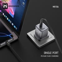 راس شاحن تايب سي سريع بقوة 35 واط MX106