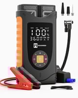 1x4 اشتراك بطارية ومنفاخ هواء وباور بانك وكشاف (لا...