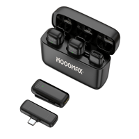 مايك لاسلكي عالي الوضوح 3في1 بموصل تايب سي + ايفون