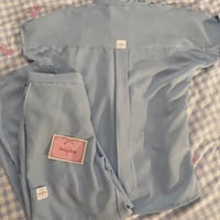 “Sprout Scrub set “BABY BLUE