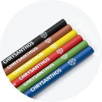 مجموعة 1 اقلام خشبيه اندرقليز من chrysanthos