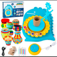 عجلة فخار للأطفال تعمل بالكهرباء