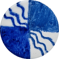 مجموعة 1 طباشير اندر قليز من chrysanthos