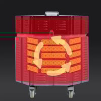 فرن حرق الفخار 6kw