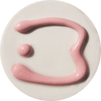 قلم عصره وردي Trailing underglaze pink