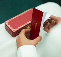 قلم كارتير الأصلي مع الأسم + بكج كارتير الأصلي