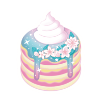 ستيكر UV DTF | بانكيكة الأحلام