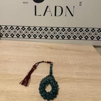 بكلايت اخضر شفاف كركوشة عنابي