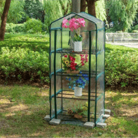 بيت محمي (4 أرفف)