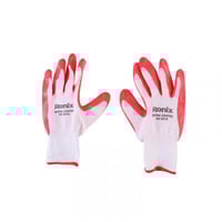 قفازات (أخضر وبرتقالي)