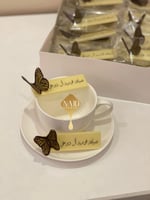 شوكلت مستطيل الفراشة