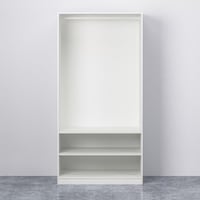 خزانة ملابس عرض ١٠٠ سم عمق ٥٨ سم ارتفاع ٢٠١ سم تتض...