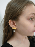 حلق اذن بالاسم مع لولو _متجر تفاصيل