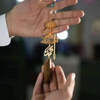 تعليقة السيفين والنخلة مع الاستوداعيه - متجر تفاصي...