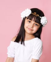 طوق ورد بناتي بالاسم حسب الطلب