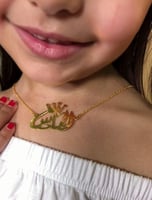 سلسال بناتي بالاسم حسب الطلب-متجر تفاصيل