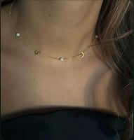 عقد احرف اسمك او اسم من تحب مع لولو - متجر تفاصيل