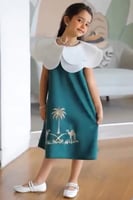 فستان اليوم الوطني ٩٥ الهبه