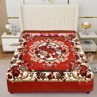 بطانيه طابقين نفر واحد 160*220 محفورة ناعمة ولينه...