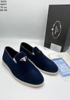 شوز لوفرز رجالي برادا ملمس مخملي