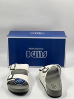 نعال طبي بحزمين مريح لون ابيض