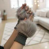 تشكيلة متنوعة من قفازات الصوف النسائية