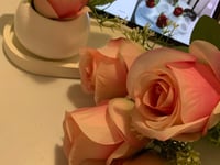 أطقم ضيافة بيج مع اكريلك