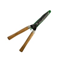 مقص ورق اشجار بمقبض خشبي