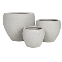 مراكن فايبر كود H036-279-S3 رمادي فاتح