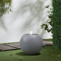 نافورة دائرية للحدائق متعددة الالوان