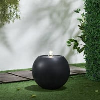 نافورة دائرية للحدائق متعددة الالوان