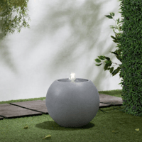 نافورة دائرية للحدائق متعددة الالوان