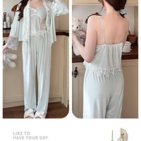 بيجاما الأنوثة من القطيفة الفاخرة وتفاصيل أنيقة مك...