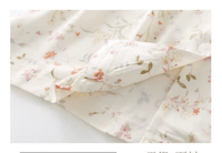 بيجاما الزهور الفكتورية من قماش الفيسكوز البارد-أك...