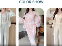 بيجاما الأنوثة من القطيفة الفاخرة وتفاصيل أنيقة مك...