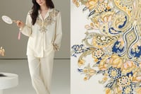 بيجاما القطن الناعمة بتفاصيل أنيقة وفاخرة