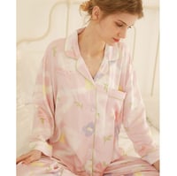 بيجاما الربيع المنعش من قماش الفيسكوز البارد- A1