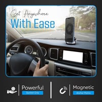 مسكة جوال شفط للسيارة