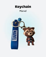 ميدالية وعلاقة مفاتيح روكيت راكون مارفيل