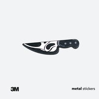 ملصق معدني سكين من فيلم screem