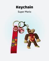 ميدالية وعلاقة مفاتيح DK سوبر ماريو