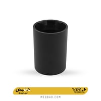 جرم سلندر اسود اسطواني GU10 / قطر 75*105 ملم