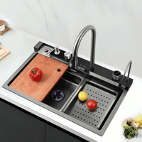 مجلى مطبخ بيانو شلال