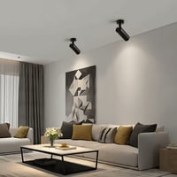 كشاف جرم لطش مفرد شكل ابيض موجهة قاعدة متحركة GU10...