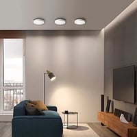 اضاءة سقف لمبة لطش 20 سم 18 واط انارة سقف بيضاء