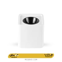 جرم لطش سلندر مانع للتوهج مفرد مربع ابيض مع اسود G...