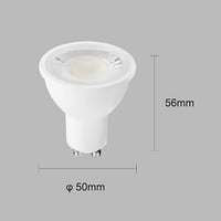 لمبة سبوت لايت GU10 لون الانارة اصفر 7 واط توفل