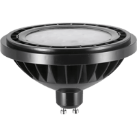 لمبه GU10 فتحة كبيرة لون الانارة اصفر 14 سم 15 واط