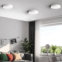 اضاءة سقف لمبة لطش 30 سم 30 واط انارة سقف بيضاء