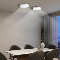 اضاءة سقف لمبة لطش 30 سم 30 واط انارة سقف بيضاء